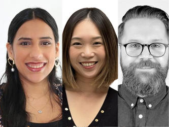 Bhavna Sawnani, Melissa Yow and Rollo Grayson